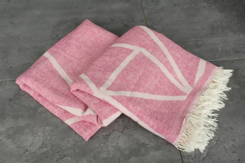 Guest Towel, 70x40 Cotton Asymmetric Design Towel, Bachelorette Party Gifts, Valentines Day Gift Idea, Monogrammed Beach Towel, Lightweight towel - 6