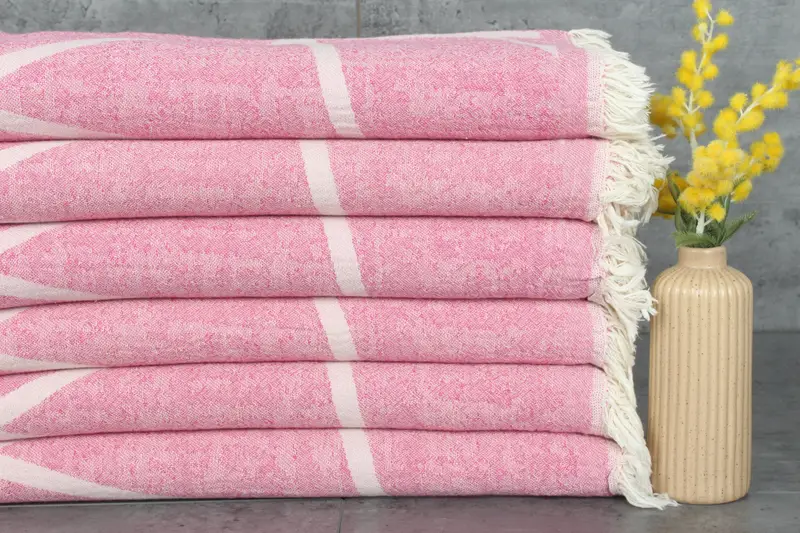 Guest Towel, 70x40 Cotton Asymmetric Design Towel, Bachelorette Party Gifts, Valentines Day Gift Idea, Monogrammed Beach Towel, Lightweight towel - 2