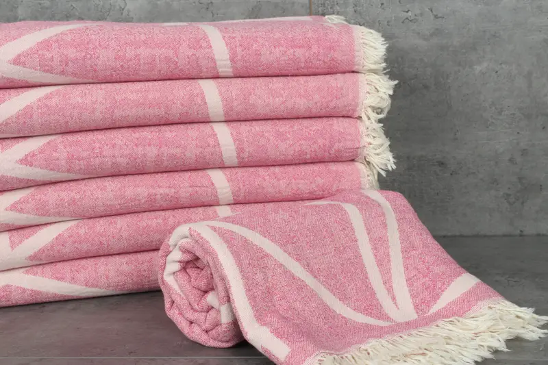 Guest Towel, 70x40 Cotton Asymmetric Design Towel, Bachelorette Party Gifts, Valentines Day Gift Idea, Monogrammed Beach Towel, Lightweight towel - 3