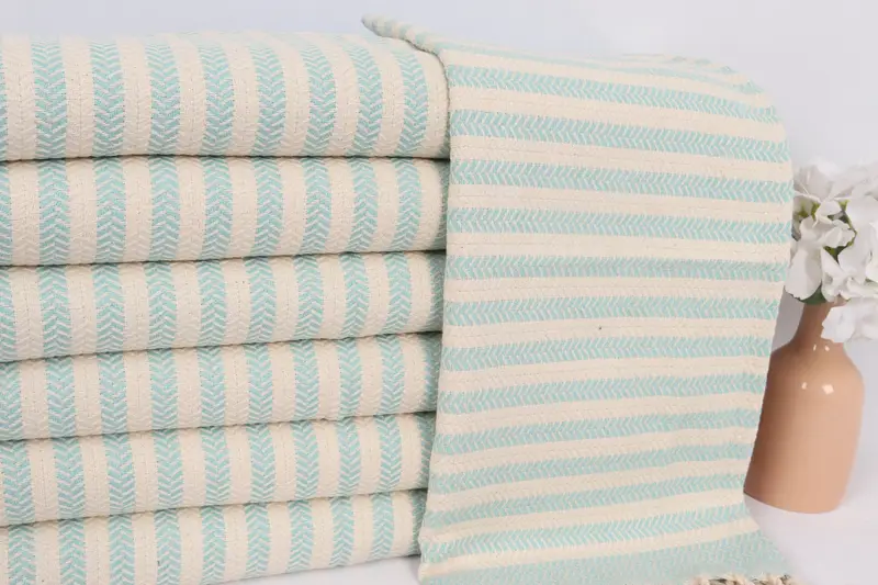 Wedding Gift, 40x18 Cotton Chevron Towel, Bachelor Bachelorette Party Favors, Organic Towel, Wedding Favors, Personalized Hand Towel, Gift For Her - 2