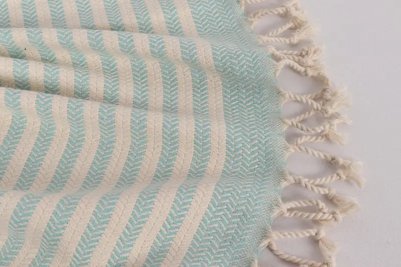 Wedding Gift, 40x18 Cotton Chevron Towel, Bachelor Bachelorette Party Favors, Organic Towel, Wedding Favors, Personalized Hand Towel, Gift For Her - 8