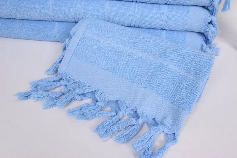 Best Friend Gift Ideas, Monogrammed Hand Towel, Monogram Hand Towel, Bridesmaid Towel, 40x18 Cotton Striped Terry Towel, Turkish Tea Towel - 4
