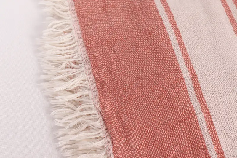 Turkish Cotton Blanket, Personalized Gift, Monogram Beach Blanket, Bridal Shower Gift, Housewarming Gift, Bedspread, 70x60 Cotton Striped Towel - 7