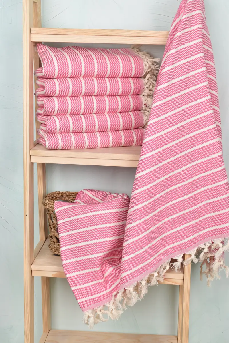 Bachelorette Party Decorations, Mexico Bachelorette Party Gifts, Bachelorette Favor, Custom Towel, 70x40 Cotton Striped Towel, Turkish bath towel - 3