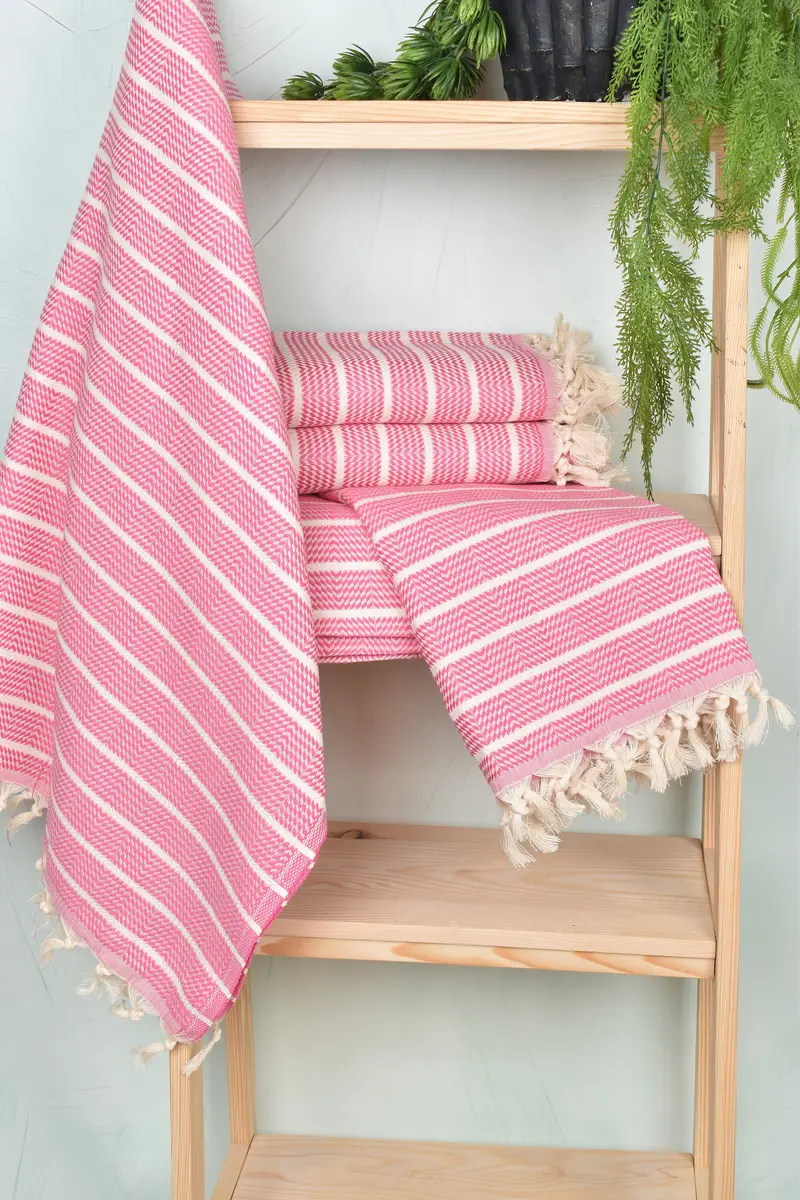 Bachelorette Party Decorations, Mexico Bachelorette Party Gifts, Bachelorette Favor, Custom Towel, 70x40 Cotton Striped Towel, Turkish bath towel - 6