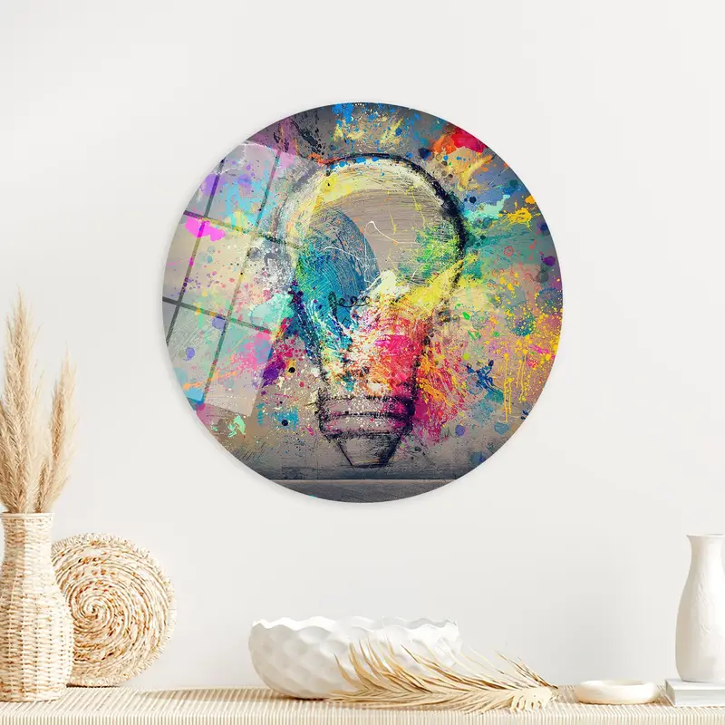 Moderne Graffiti-Leinwand: Lebendiger, innovativer, zeitgenössischer Kunstdruck