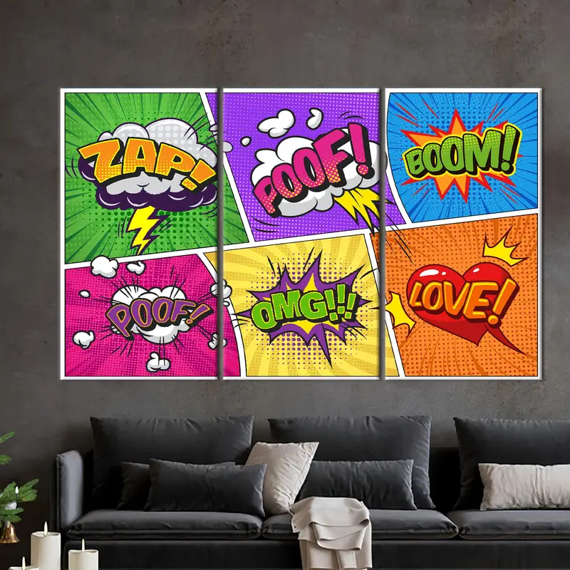Woman Canvas Art, Fashion Art Decor, Trendy Wall Art, OMG Canvas Art, Girl Room Art Decor, Wall Hanging Art, Canvas Art Decor, Modern Canvas - 2