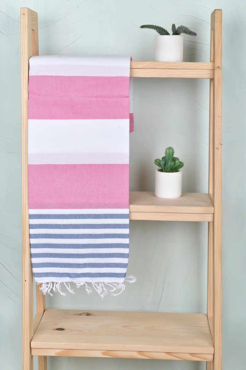 Friends Beach Towel, Quick-dry peshtemal, Bridesmaid Gift Towel, 70x40 Cotton Striped Towel, Hammam Towel USA, Bridesmaid Gifts, Valentines Gift - 8