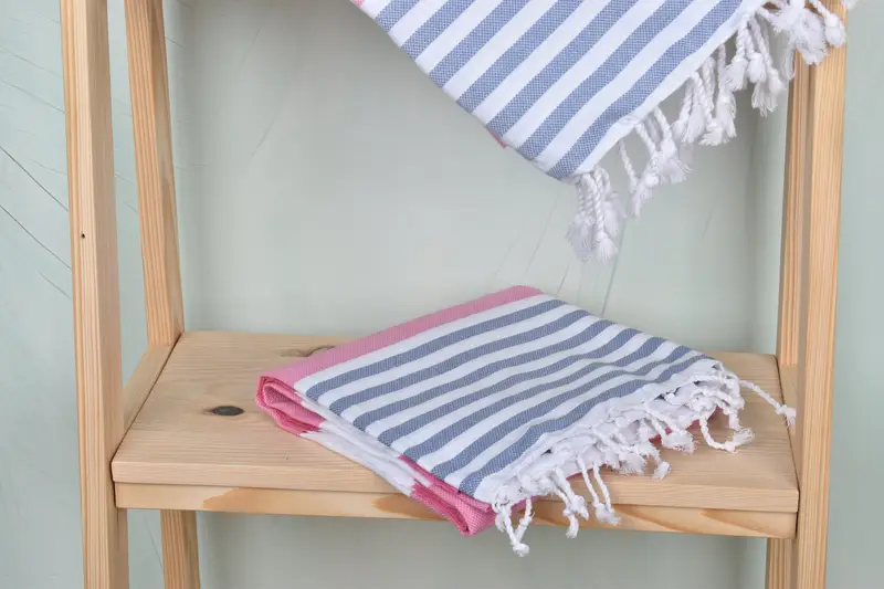 Friends Beach Towel, Quick-dry peshtemal, Bridesmaid Gift Towel, 70x40 Cotton Striped Towel, Hammam Towel USA, Bridesmaid Gifts, Valentines Gift - 5