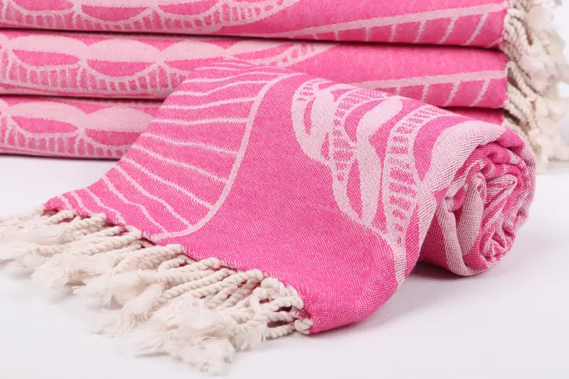 Peshtemal Towel USA, Home Gift, 68x40 Cotton Striped Design Towel, Monogrammed Beach Towel, Soft towel, Turkish Towel Beach, Summer Gift Ideas - 5
