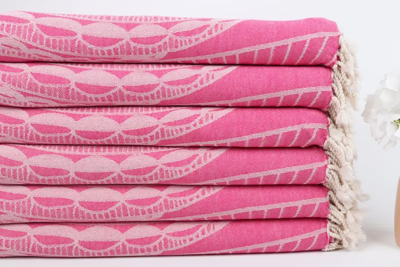 Peshtemal Towel USA, Home Gift, 68x40 Cotton Striped Design Towel, Monogrammed Beach Towel, Soft towel, Turkish Towel Beach, Summer Gift Ideas - 4