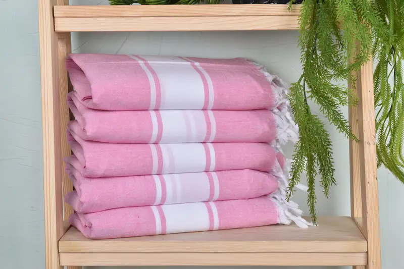 70x40 Cotton Striped Towel, Spa Gift, Turkish Towel Beach, Monogram Turkish Towel, Organic towel, Organic cotton peshtemal for spa and beach - 1