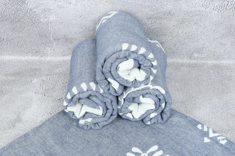 Monogram Turkish Towel, Personalized Wedding Gift, Beach Towel Monogram, Custom Gifts, 70x40 Cotton Geometric Towel, Bachelorette Party Decorations - 7