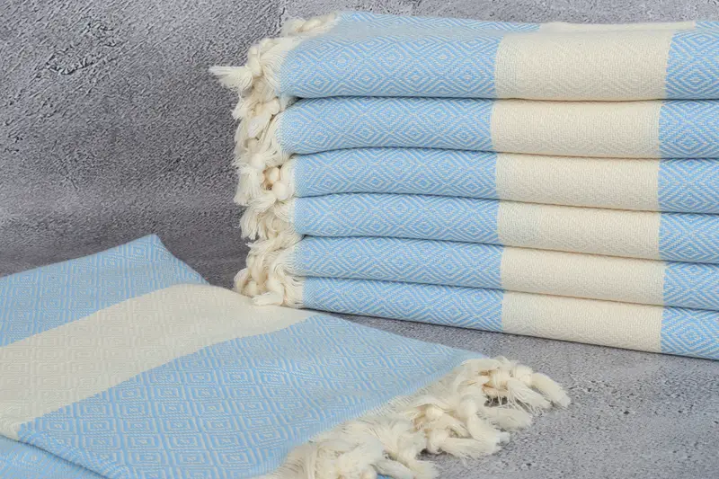 70x40 Cotton Diamond Towel, Custom Towel Beach, Wedding Gifts Towel, Personalized Wedding Gift, Beach Towel Gift, Gift For Mom, Turkish Towel Bulk - 2