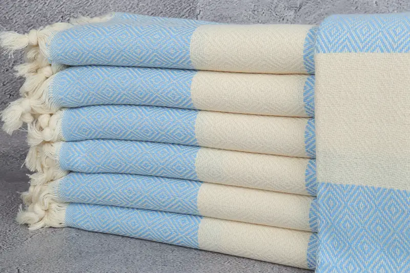 70x40 Cotton Diamond Towel, Custom Towel Beach, Wedding Gifts Towel, Personalized Wedding Gift, Beach Towel Gift, Gift For Mom, Turkish Towel Bulk - 1