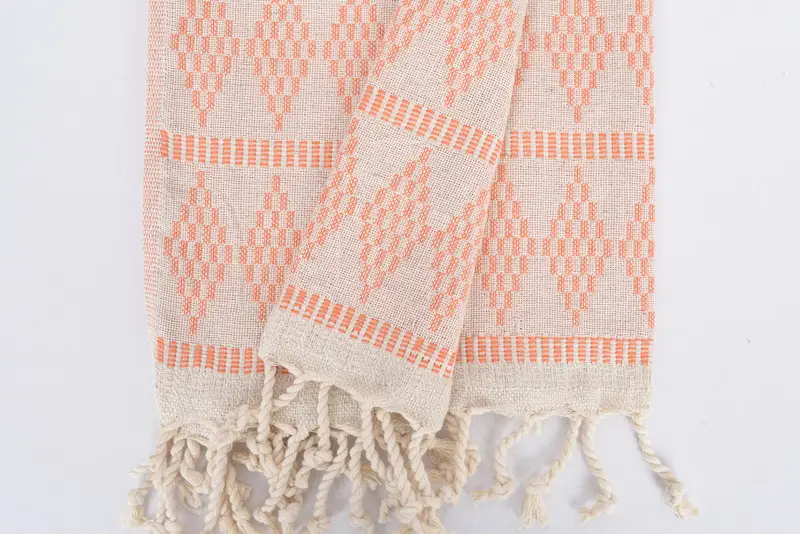 Bathroom Towels, Employee Gifts, Halloween Bachelorette Party Favors, 40x20 Linen Kilim Design Towel, Turkish Hand Towel, Personalized Kitchen Towel - 8