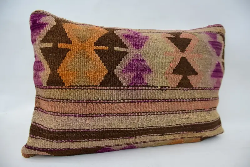 Pillow for Couch, Antique Pillows, 16x24 Beige Pillow, Home Decor Pillow, Pillow Case, Neutral Throw Cushion, Vintage Cushion Cover - 2