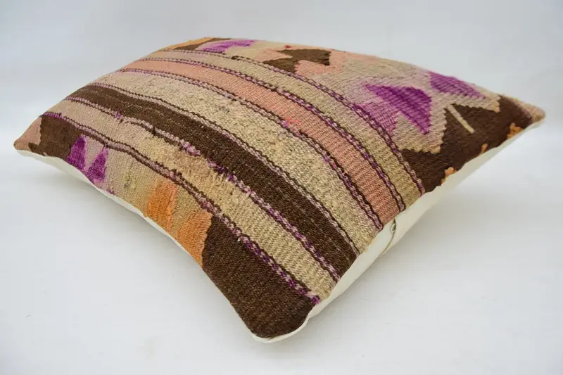 Pillow for Couch, Antique Pillows, 16x24 Beige Pillow, Home Decor Pillow, Pillow Case, Neutral Throw Cushion, Vintage Cushion Cover - 6
