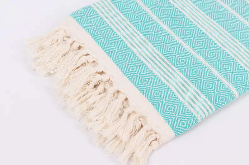 Bachelorette Party Gifts For Bride, Home Gift, Sand-free towel, Peshtemal Towel, Peshtemal Towel USA, 70x38 Cotton Diamond Towel, Cotton towel - 7