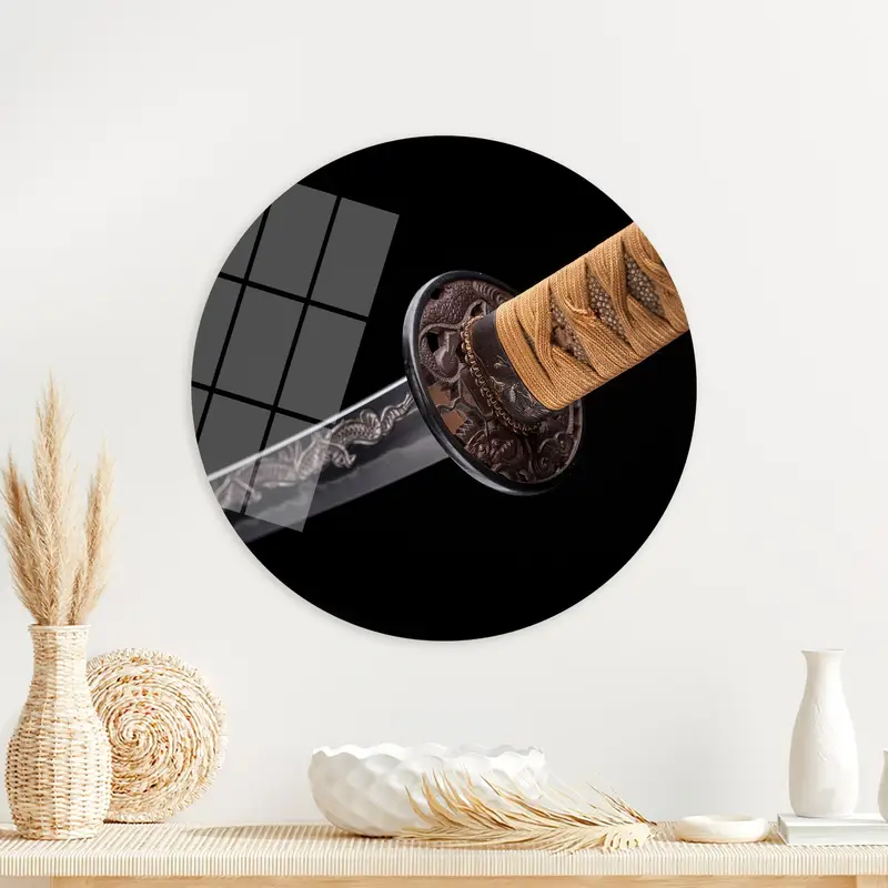 エレガントなサムライカタナキャンバスプリント - 芸術的な壁の装飾