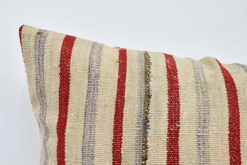 Customized Pillow, Sofa Cushion, Throw Kilim Pillow, Home Decor Pillow, 20x28 Beige Cushion Cover, Kilim Pillow Cover, Cushion Case - 2