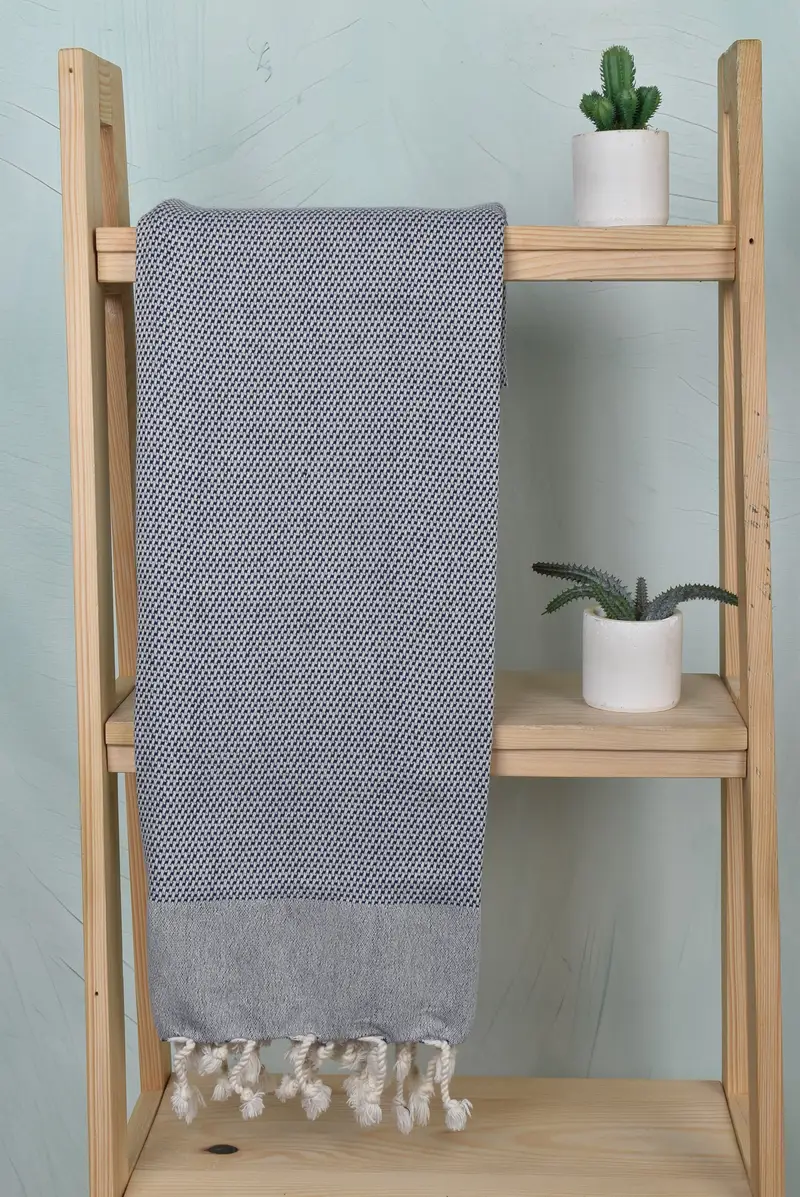 Quick-dry peshtemal, 70x40 Cotton Geometric Towel, Wedding Favors, Organic Towel, Travel Towel, Custom Beach Towels, Bath towel, Gift For Boyfriend - 8