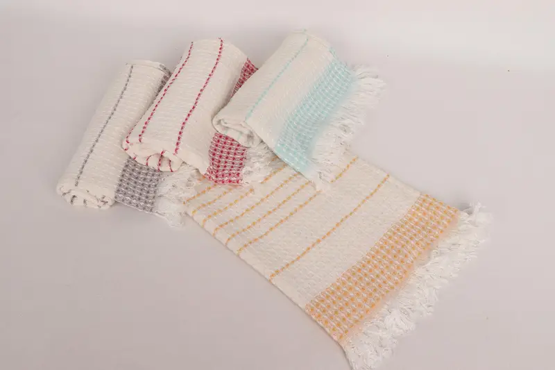 40x20 Cotton Waffle Towel, Turkish Towel Monogram, Monogrammed Hand Towel, Wedding Gift, Spa Towel, Bachelorette Favor, Turkish Towel Hand Towel - 5