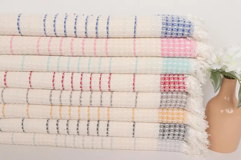 40x20 Cotton Waffle Towel, Turkish Towel Monogram, Monogrammed Hand Towel, Wedding Gift, Spa Towel, Bachelorette Favor, Turkish Towel Hand Towel - 2