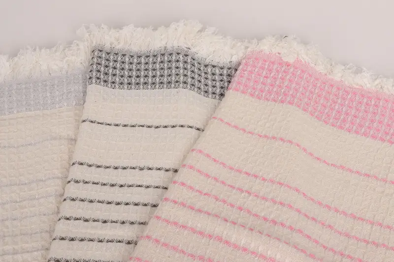 40x20 Cotton Waffle Towel, Turkish Towel Monogram, Monogrammed Hand Towel, Wedding Gift, Spa Towel, Bachelorette Favor, Turkish Towel Hand Towel - 6
