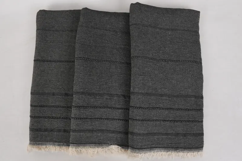 70x40 Cotton Striped Towel, Turkish bath towel, Memorial Gift, Home Decor Gifts, Handmade Turkish bath towel for summer vacation, Lightweight towel - 3