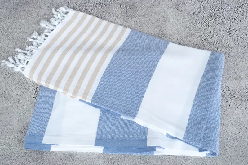Bridesmaid Gift Towel, Bachelor Towel, Quick-dry peshtemal, Custom Wedding Gift, 70x40 Cotton Striped Towel, Peshtemal, Girls Weekend Favors - 6