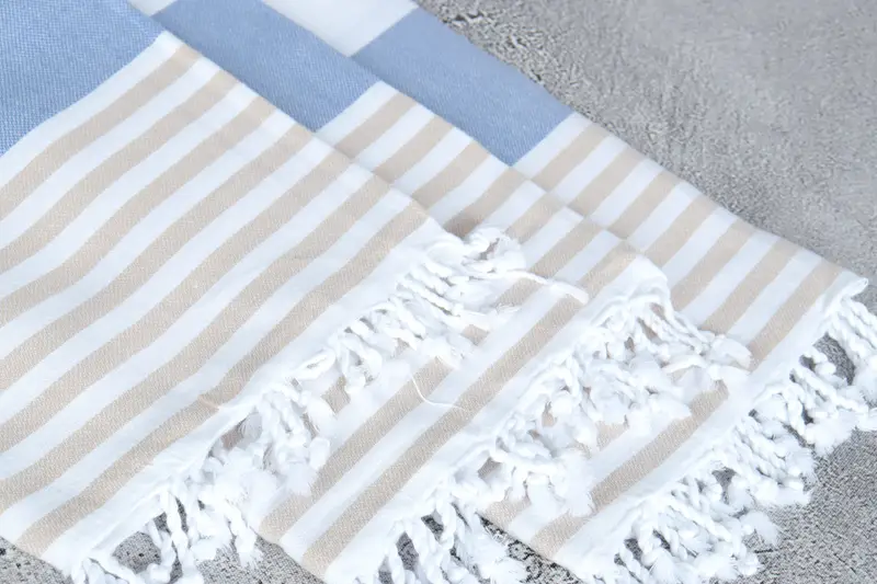 Bridesmaid Gift Towel, Bachelor Towel, Quick-dry peshtemal, Custom Wedding Gift, 70x40 Cotton Striped Towel, Peshtemal, Girls Weekend Favors - 5