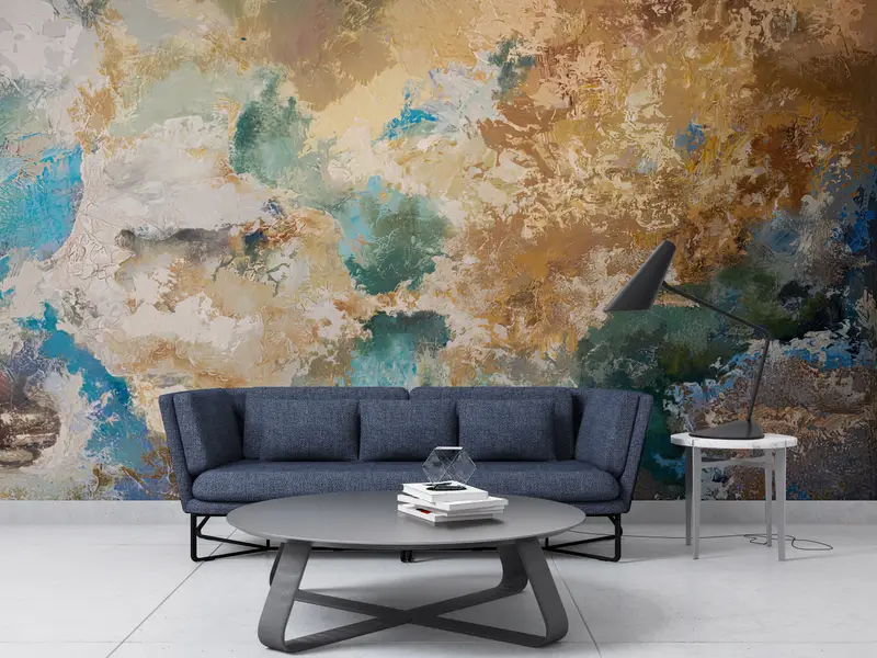 Brown Wall Poster,3d Wall Paper,Modern Wall Paper,Earth Tone Wall Art,Custom Wall Paper,Earth Tones Wall Mural, - 8