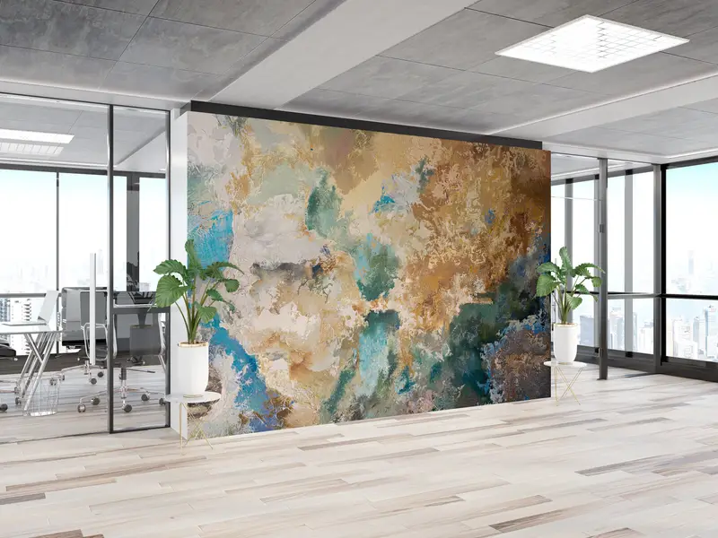 Brown Wall Poster,3d Wall Paper,Modern Wall Paper,Earth Tone Wall Art,Custom Wall Paper,Earth Tones Wall Mural, - 5