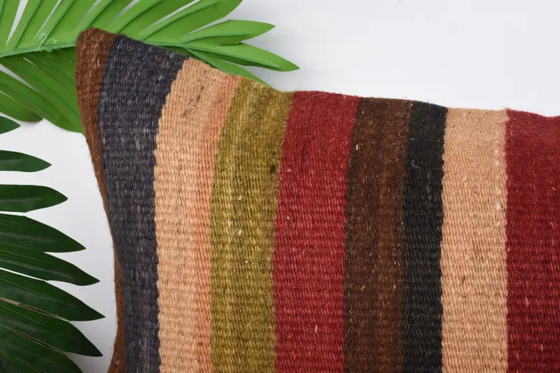 Kissen für Couch, Kissenabdeckung, Ikat -Kissengehäuse, orientalisches Kissen, 12x24 Green Pillow Hülle, quadratisches Wurfkissen, Geschenkkissen, Kilimkissen werfen - 2