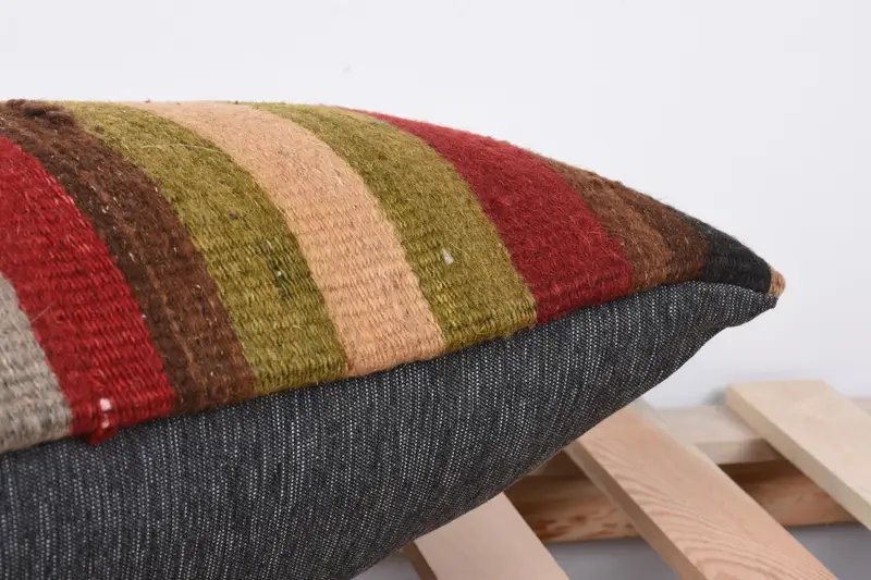 Kissen für Couch, Kissenabdeckung, Ikat -Kissengehäuse, orientalisches Kissen, 12x24 Green Pillow Hülle, quadratisches Wurfkissen, Geschenkkissen, Kilimkissen werfen - 7