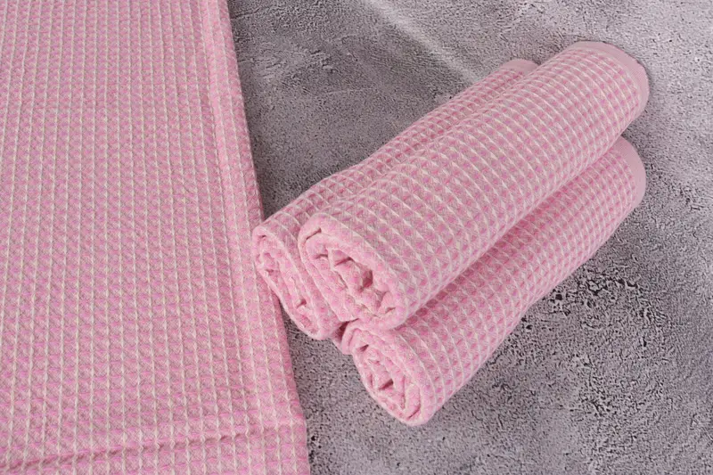 44x22 Cotton Waffle Towel, Turkish Hand Towel, Anniversary Gift For Her, Beach Theme Wedding Gift, Custom Hand Towel, Personalized Kitchen Towel - 8