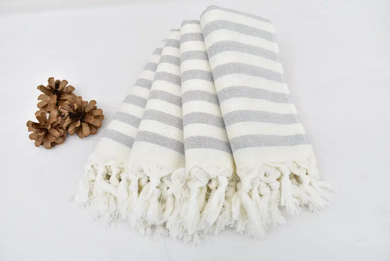 36x18 Cotton Striped Terry Towel, Turkish Hand Towel, Bridesmaid Towel, Personalized Hand Towel, Personalized Gifts, Bridesmaid Gifts Personalized - 3