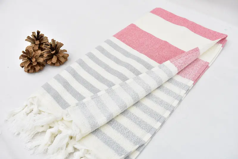 36x18 Cotton Striped Terry Towel, Turkish Hand Towel, Bridesmaid Towel, Personalized Hand Towel, Personalized Gifts, Bridesmaid Gifts Personalized - 8