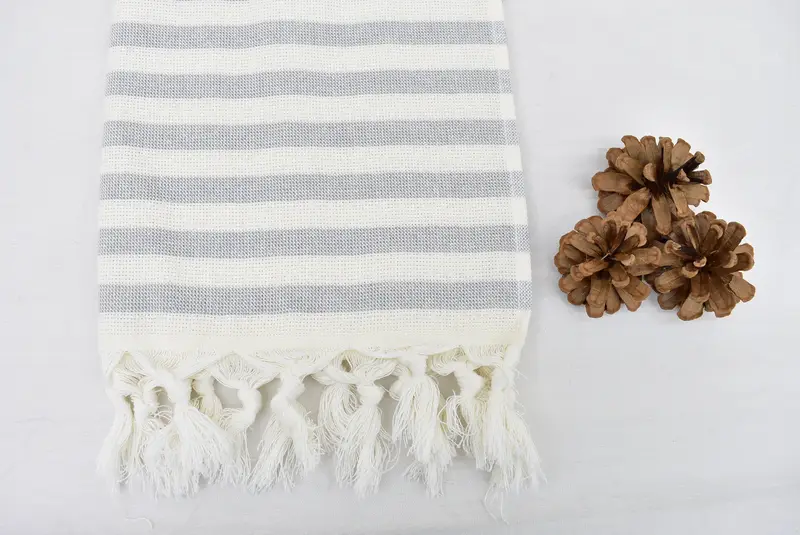 36x18 Cotton Striped Terry Towel, Turkish Hand Towel, Bridesmaid Towel, Personalized Hand Towel, Personalized Gifts, Bridesmaid Gifts Personalized - 7