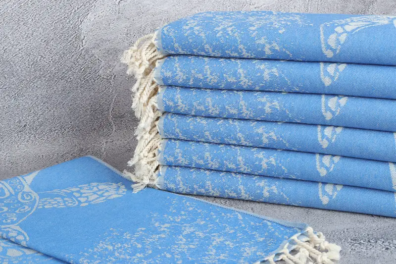 36x18 Cotton Carretta Patterned Towel, Gift For Mom, Bridesmaid Gifts, Personalized Kitchen Towel, Bachelorette Towel, Small Bath Towels - 3