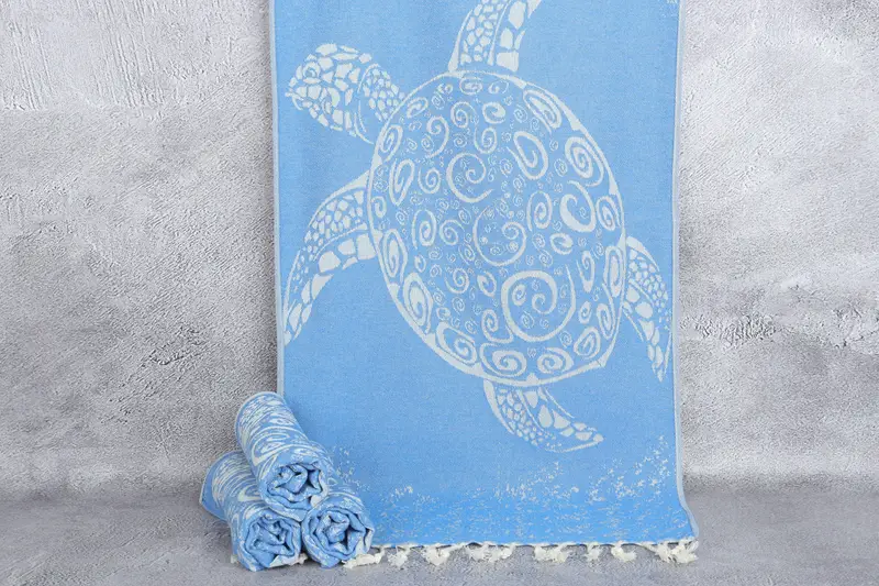 36x18 Cotton Carretta Patterned Towel, Gift For Mom, Bridesmaid Gifts, Personalized Kitchen Towel, Bachelorette Towel, Small Bath Towels - 1