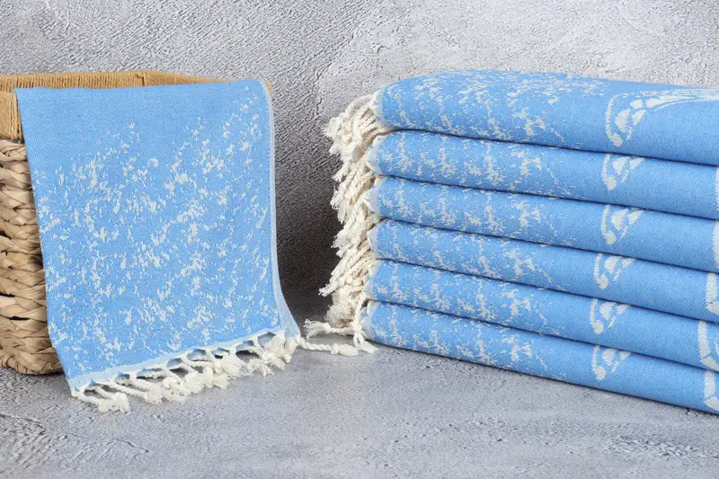36x18 Cotton Carretta Patterned Towel, Gift For Mom, Bridesmaid Gifts, Personalized Kitchen Towel, Bachelorette Towel, Small Bath Towels - 4
