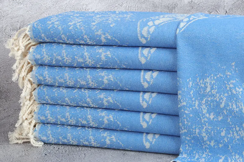 36x18 Cotton Carretta Patterned Towel, Gift For Mom, Bridesmaid Gifts, Personalized Kitchen Towel, Bachelorette Towel, Small Bath Towels - 2