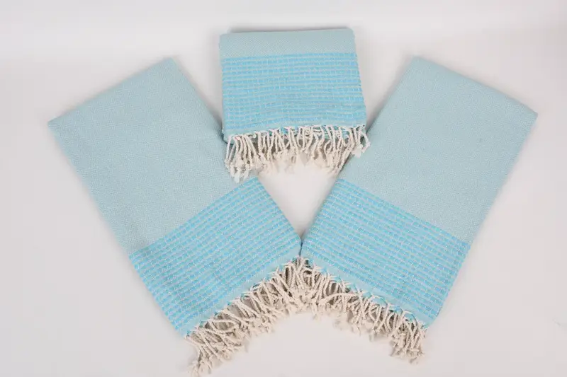 Pool Towels, Turkish bath towel, Gift Boxes Towel, Lightweight towel, Embroidered Beach Towel, 70x36 Cotton Striped Towel, Monogram Beach Towel - 6