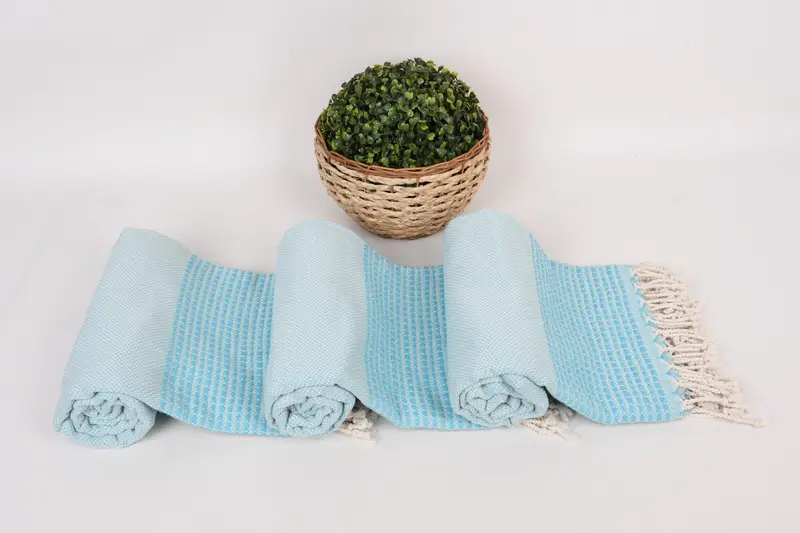 Pool Towels, Turkish bath towel, Gift Boxes Towel, Lightweight towel, Embroidered Beach Towel, 70x36 Cotton Striped Towel, Monogram Beach Towel - 8