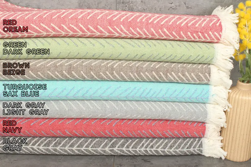 Wedding Gifts Towel Floral Patterned Cotton, Beige, Organic, 36x71 Inches