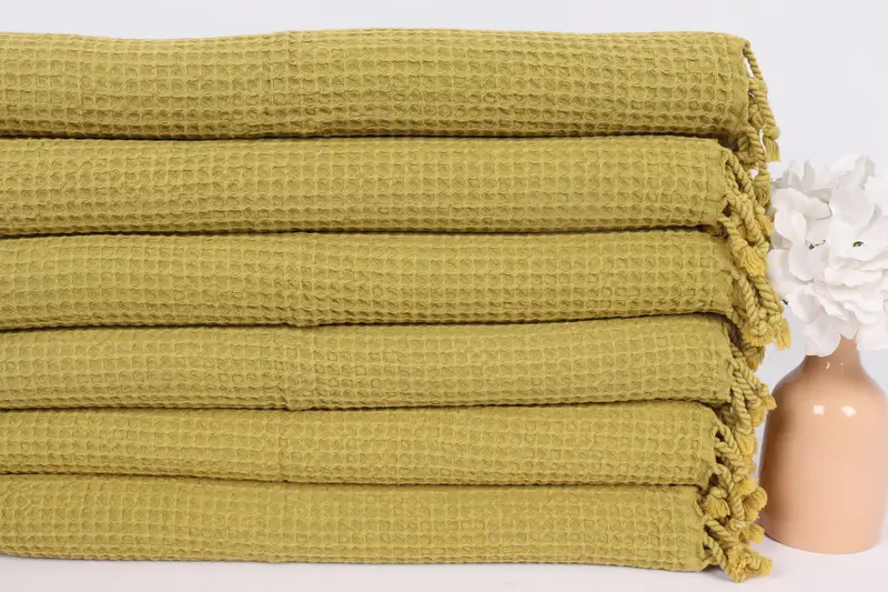 Monogram Kitchen Towel, Turkish Towel Hand Towel, Bachelorette Favor, Girl Trip Party Favor, Personalized Kitchen Towel, 40x20 Cotton Waffle Towel - 3
