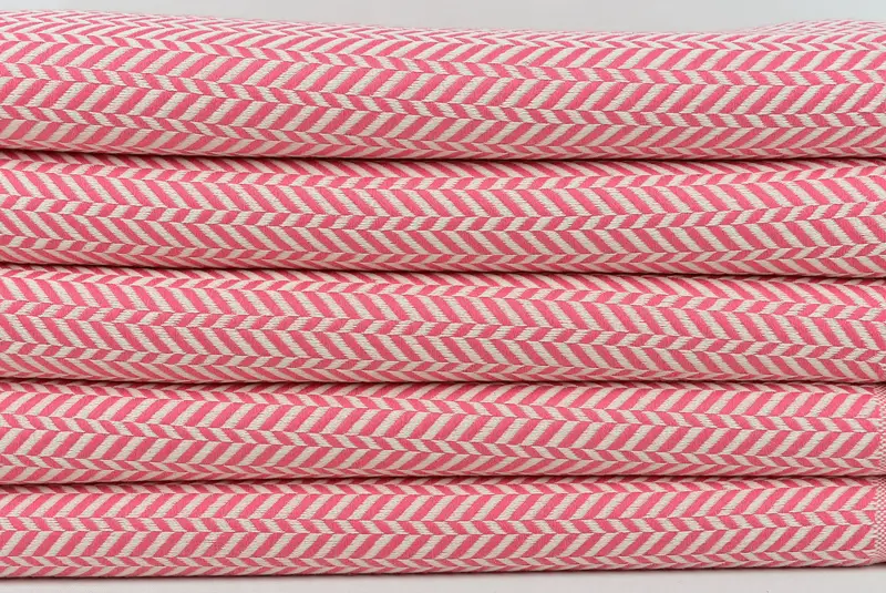 Nedime hediyeleri, nedime hediyesi, plaj için kum dirençli Türk havlu, 70x40 pamuklu chevron havlu, nedime havlu, banyo havlu, aile hediyesi - 2