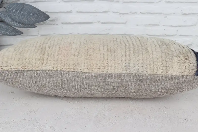 Boho Pillow Sham Cover, Boho Pillow, 12x24 Rainbow Cushion Cover, Cotton Cushion, Luxury Cushion Cover, Kilim Cushion Sham, Cushion, Bed Pillow - 6